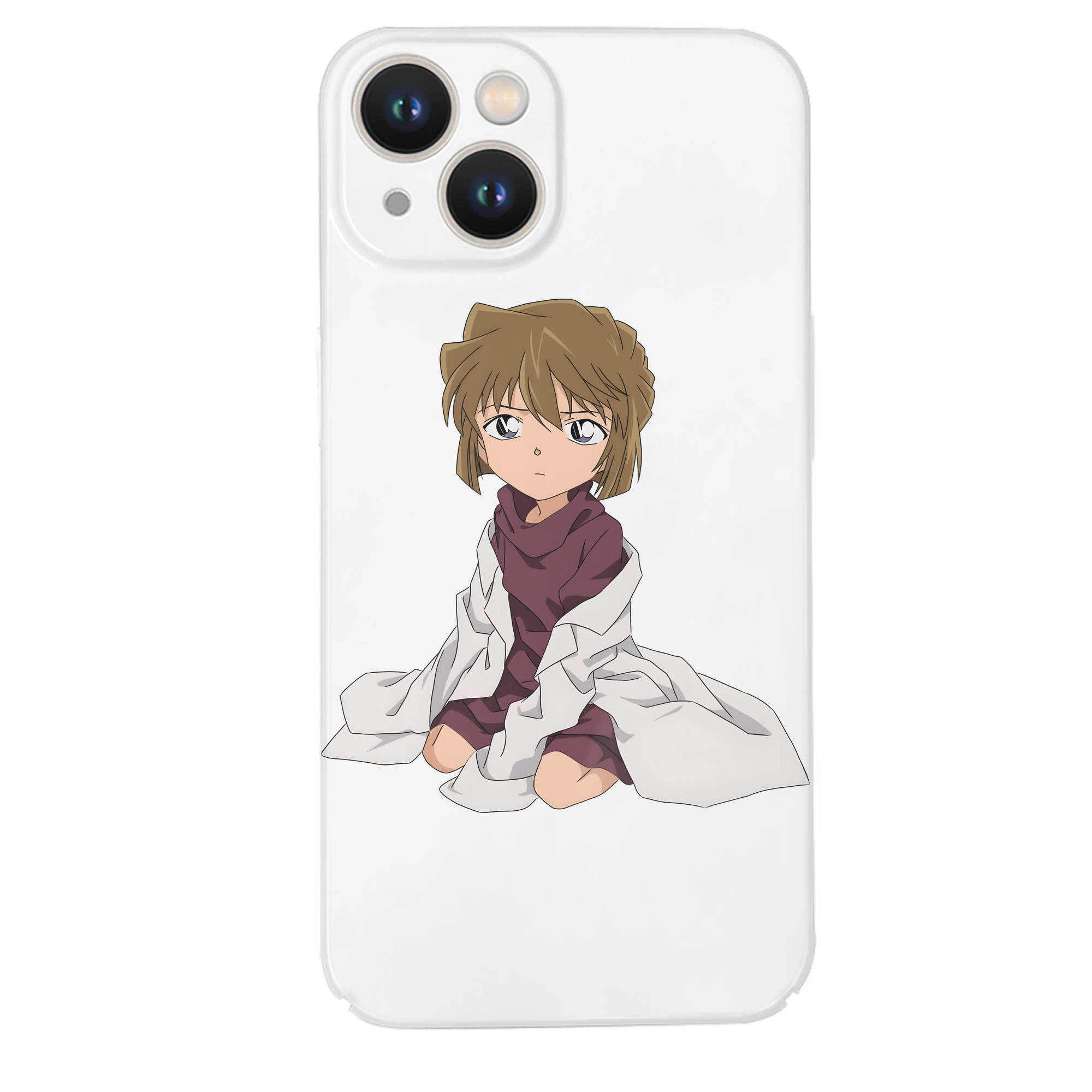 （画像用） 名探偵コナン 灰原 哀 はいばら あい Detective Conan Anita Hailey、Vi Graythorn Haibara Ai 【iPhone 14シリーズ対応】ハードケース